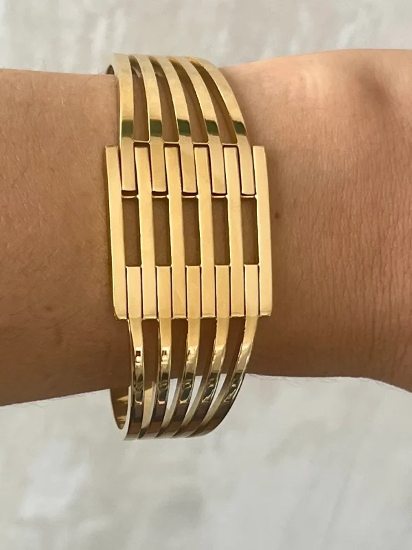 Çelik Bileklik 14K 5762